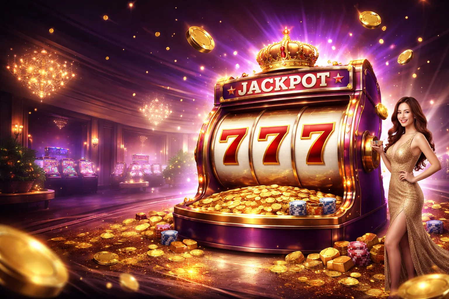 Trò chơi slot 78be casino với jackpot lớn